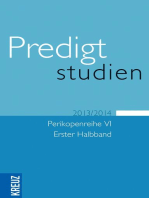 Predigtstudien VI/1: für das Kirchenjahr 2013/2014