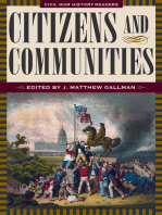 Citizens and Communities: Civil War History Readers, Volume 4