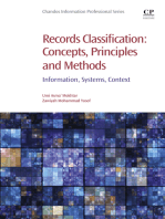 Records Classification: Concepts, Principles and Methods: Information, Systems, Context