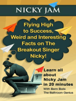 Nicky Jam: Flying High to Success Weird and Interesting Facts on The Breakout Singer, Nicky!