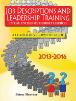 Job Descriptions and Leadership Training in the United Methodist Church 2013-2025: A Leader Development Guide