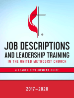 Job Descriptions and Leadership Training in the United Methodist Church 2017-2020: A Leader Development Guide