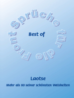 Best of Laotse - Mehr als 80 seiner schönsten Weisheiten