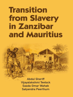 Transition from Slavery in Zanzibar and Mauritius