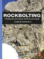 Rockbolting: Principles and Applications