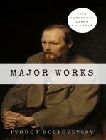 Fyodor Dostoyevsky: Major Works: The Brothers Karamazov, Crime And Punishment, The Gambler, Poor Folk...