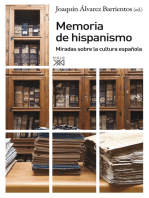 Memoria del hispanismo: Miradas sobre la cultura española