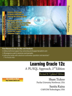 Learning Oracle 12c