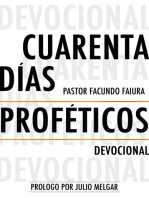 Cuarenta Dias Profeticos: Devocional