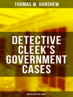 DETECTIVE CLEEK'S GOVERNMENT CASES (Vintage Mystery Series): The Adventures of the Vanishing Cracksman and the Master Detective, known as "the man of the forty faces"