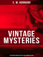 Vintage Mysteries – 6 Intriguing Brainteasers in One Premium Edition: The Shadow of the Rope, The Camera Fiend, Dead Men Tell No Tales, Witching Hill, Stingaree