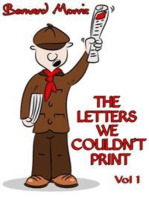 The Letters We Couldn't Print Vol 1