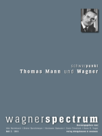 wagnerspectrum: Heft2/2011/7. Jahrgang. Schwerpunkt: Thomas Mann und Wagner
