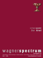 Wagnerspectrum: Schwerpunkt: Der Gral