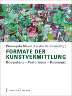 Formate der Kunstvermittlung: Kompetenz - Performanz - Resonanz