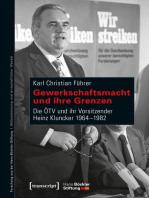 Gewerkschaftsmacht und ihre Grenzen: Die ÖTV und ihr Vorsitzender Heinz Kluncker 1964-1982