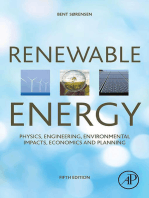 Renewable Energy: Physics, Engineering, Environmental Impacts, Economics and Planning