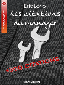 Lisez Les Citations Du Manager De Eric Lorio En Ligne Livres