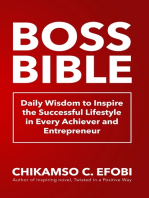 Boss Bible: Daily Wisdom to Inspire the Successful Lifestyle in Every Achiever and Entrepreneur