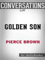 Golden Son: by Pierce Brown​​​​​​​ | Conversation Starters