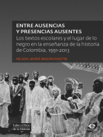 Entre ausencias y presencias ausentes: Los textos escolares y el lugar de lo negro en la enseñanza de la historia de Colombia, 1991-2013