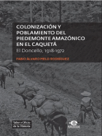 Colonización y poblamiento del Piedemonte amazónico en el Caquetá: El Doncello 1918-1972