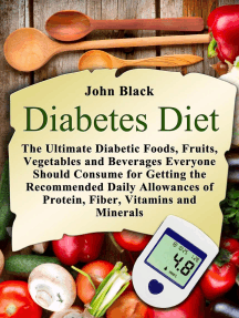 Diabetes Diet: The Ultimate Diabetic Foods, Fruits, Vegetables and