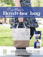 Caitlin's 3-in-1 kraft-tex Bag Pattern
