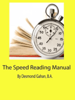 The Speed Reading Manual