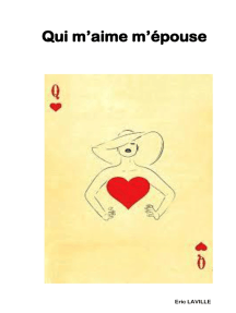 qui m'aime m'épouse: et si l'amour n'était qu'un jeu