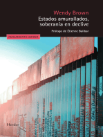 Estados amurallados, soberanía en declive