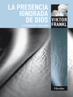 La presencia ignorada de Dios: Psicoterapia y religión