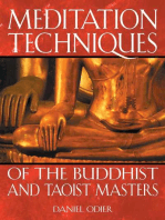 Meditation Techniques of the Buddhist and Taoist Masters