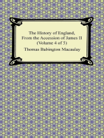 The History of England, From the Accession of James II (Volume 4 of 5)