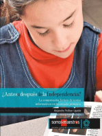 ¿Antes o después de la independencia?: La comprensión lectora de textos informativos en la escuela primaria
