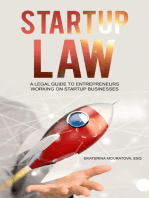 Startup Law. A Legal Guide for Entrepreneurs Working on a Startup Venture.