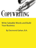 Copywriting: Write Saleable Words and Build Your Business