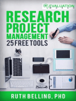 Research Project Management: 25 Free Tools: Evaluation Works’ Research Guides, #1