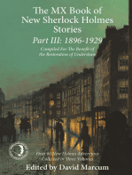 The MX Book of New Sherlock Holmes Stories Part III: 1896 to 1929