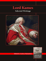 Lord Kames: Selected Writings
