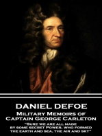 Military Memoirs of Captain George Carleton: “Sure we are all made by some secret Power, who formed the earth and sea, the air and sky”