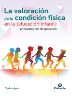 La valoración de la condición física en la educación infantil: Principales tests de aplicación