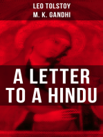 Leo Tolstoy: A Letter to a Hindu: Including Correspondences with Gandhi & Letter to Ernest Howard Crosby