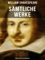 Sämtliche Werke (Über 190 Titel in einem Buch): Hamlet, Romeo und Julia, Macbeth, Othello, König Lear, Julius Cäsar, Antonius und Cleopatra…