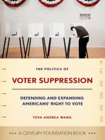 The Politics of Voter Suppression