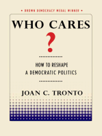 Who Cares?: How to Reshape a Democratic Politics