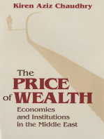 The Price of Wealth: Economies and Institutions in the Middle East