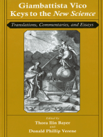 Giambattista Vico: Keys to the "New Science": Translations, Commentaries, and Essays