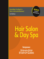 Hair Salon and Day Spa: Step-by-Step Startup Guide