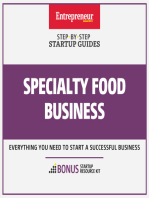 Specialty Food Business: Step-By-Step Startup Guide
